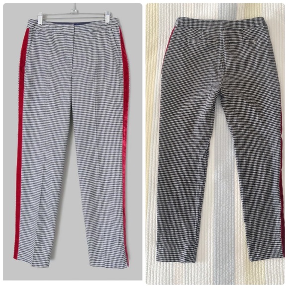 BODEN BRITISH TWEED WOOL HOUNDSTOOTH TROUSERS - Picture 4 of 9